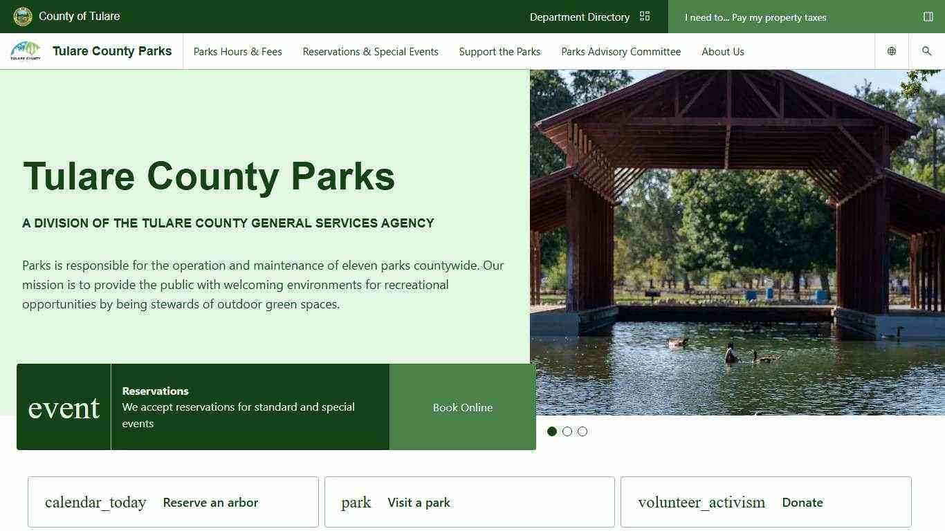 Tulare County Parks | Tulare County Parks